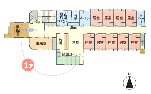 グループホーム 桃源１F